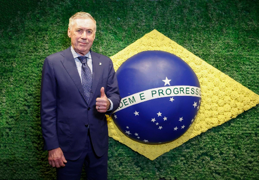 Ancelotti define time titular para amistoso do Brasil contra Panamá