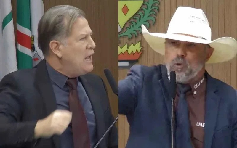 Deputado goiano busca porte de arma no plenário após briga acalorada