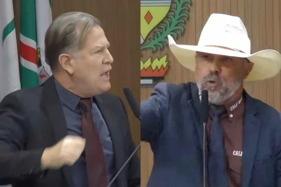 Deputado goiano busca porte de arma no plenário após briga acalorada